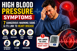 High Blood Pressure Symptoms: 7 Dangerous Warning Signs & Its Link to Heart Disease